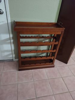 Wine Table  Cherry Color 