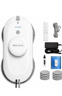 BOJUK Window Cleaning Robot with Accessories