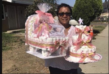 Carriolas Echas De Pampers Para Baby Shower