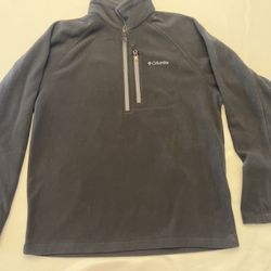 Size L Columbia pullover fleece sweater 1/4 zipper   #10