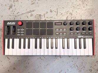 Akai MPK Mini Plus 37-Key MIDI Keyboard — Very Good Condition