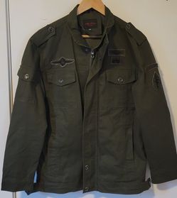 Jacket With Aviator Patches