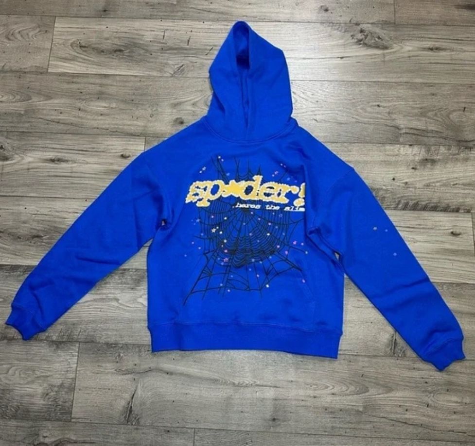 Blue Spider Hoodie