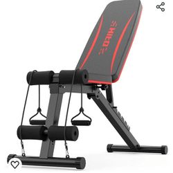 Fitness Club Ab Bench With Arm Bands New In Box 
