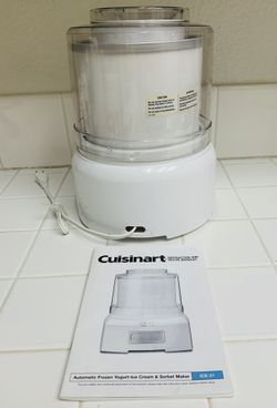 Cuisinart Ice Cream And Sorbet Maker
