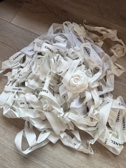 Chanel Ribbons & Camellia Flowers 