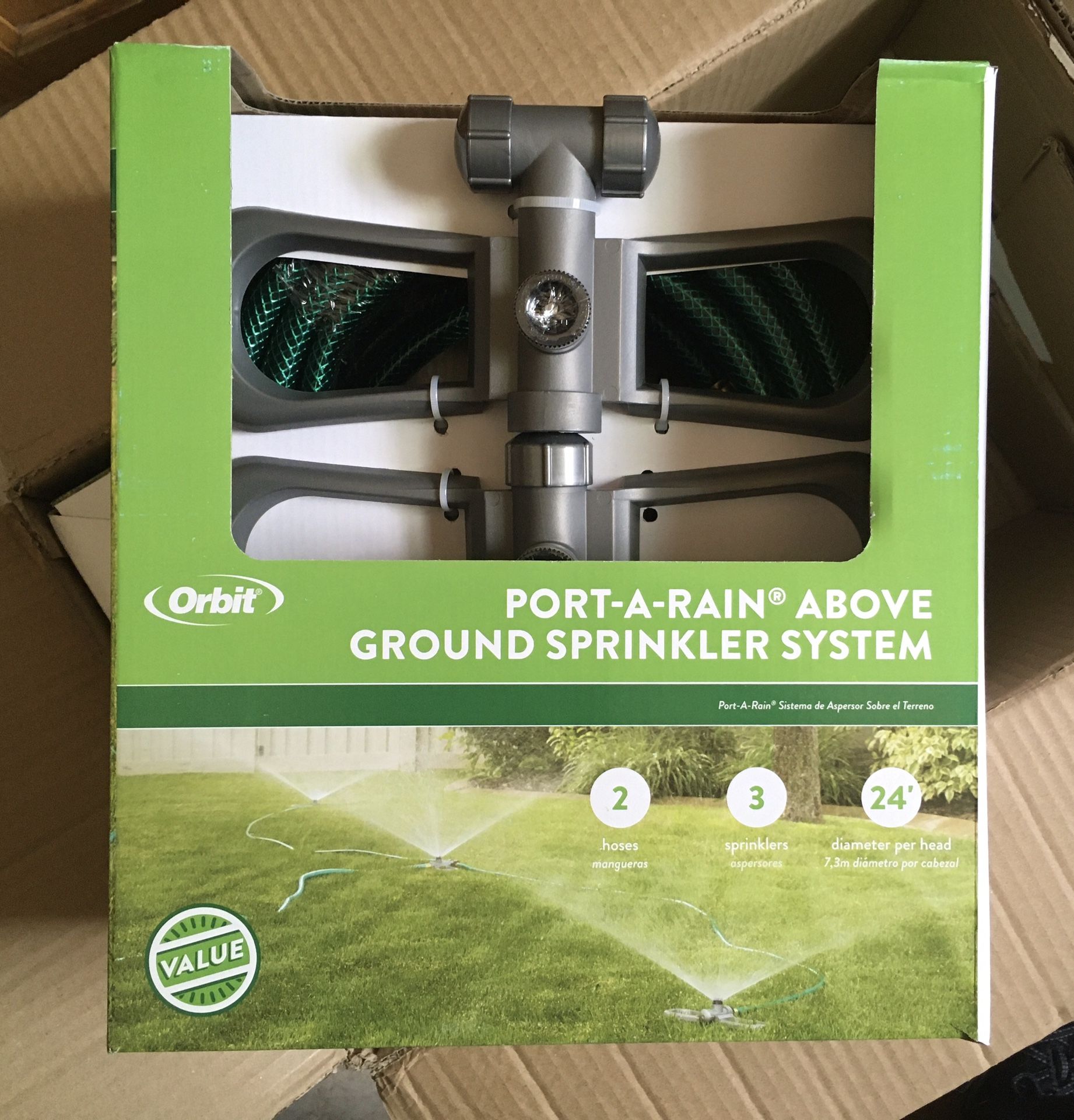 Porta-A-Rain Above Ground Sprinkler System