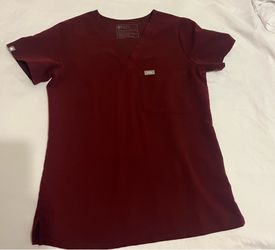 Figs xs scrub top pocket top