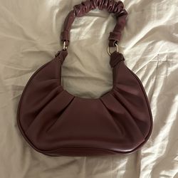 Burgundy Shoulder Bag – Like New