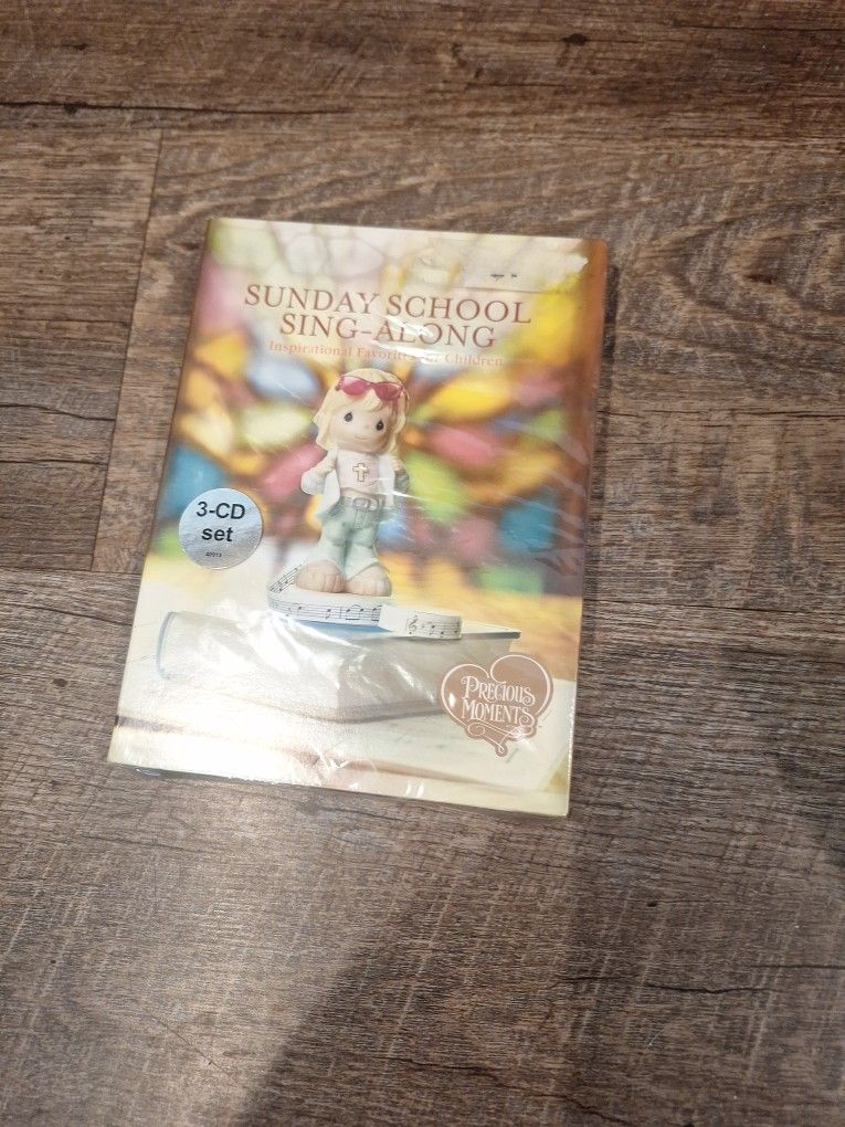 Sunday School  Sung Along Precious  Moments  CDs New