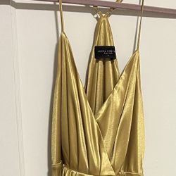 Gold Dress Size medium 