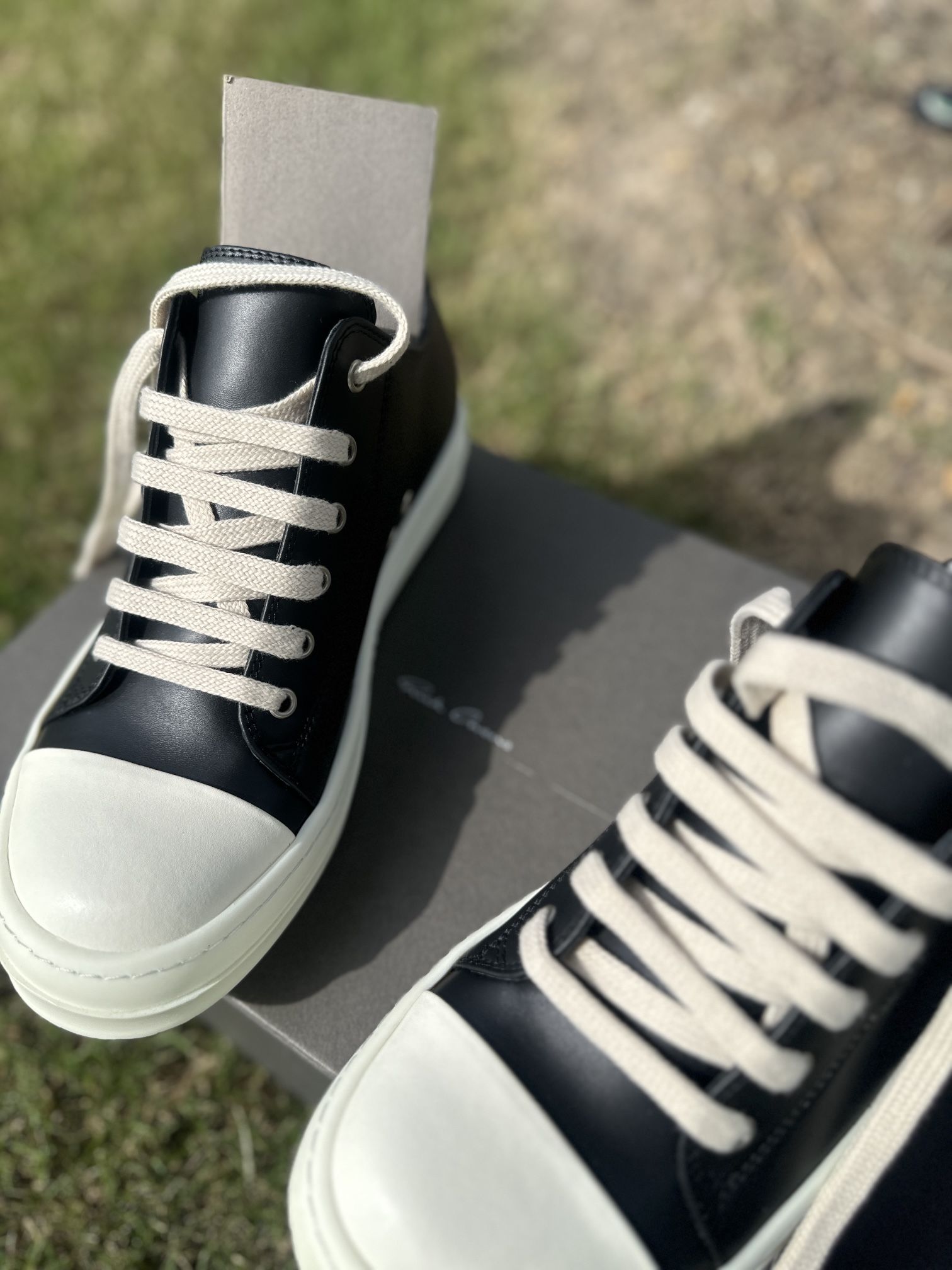 Rick Owens Sneakers ( Black )