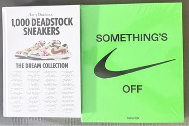 Brand New - 2 Coffee Table Art/Fashion Books - “1,000 Deadstock Sneakers” & “Virgil Abloh ICONS”