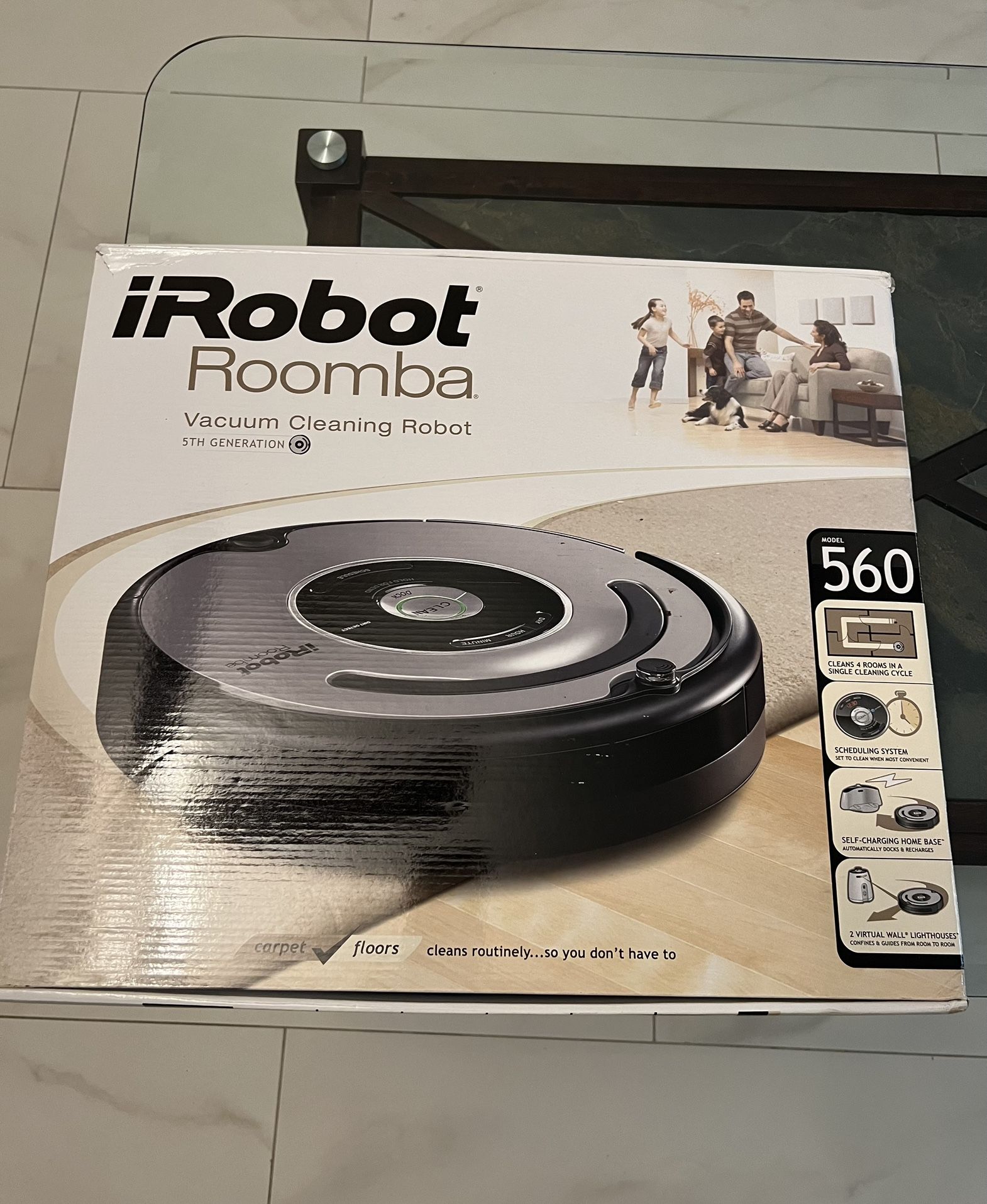 iRobot Roomba 560 Vacuum 5th Generation Cleaning Robot (Brand New)