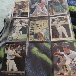 Vintage Bundle Of 8.  Bagwell, Sanders. Thomas, Cal Ripken Jr. See Below