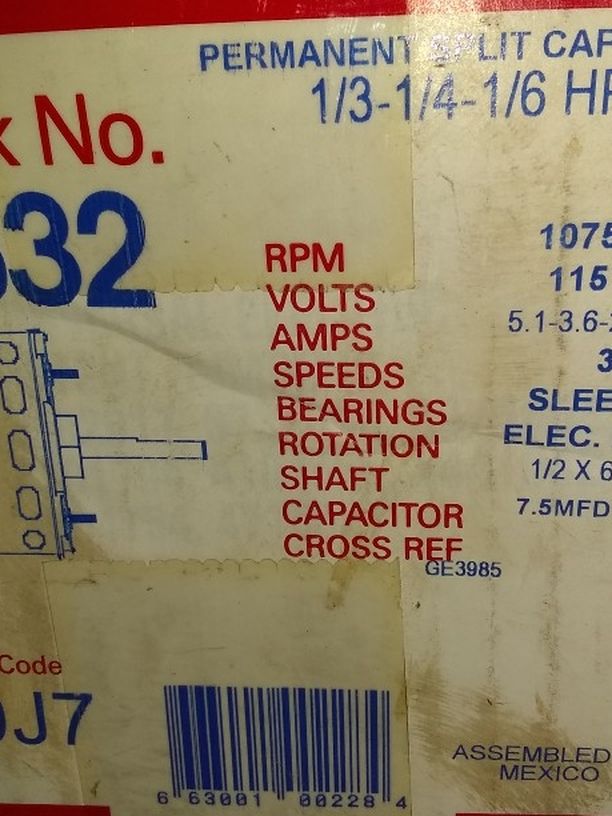 Electric Motors, $100 Each