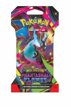 Phantasmal flames sleeved booster pack Pokemon tcg