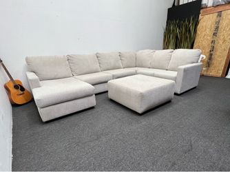 Ashley 3-Piece Sectional with Chaise and Ottoman. We Deliver & setup.