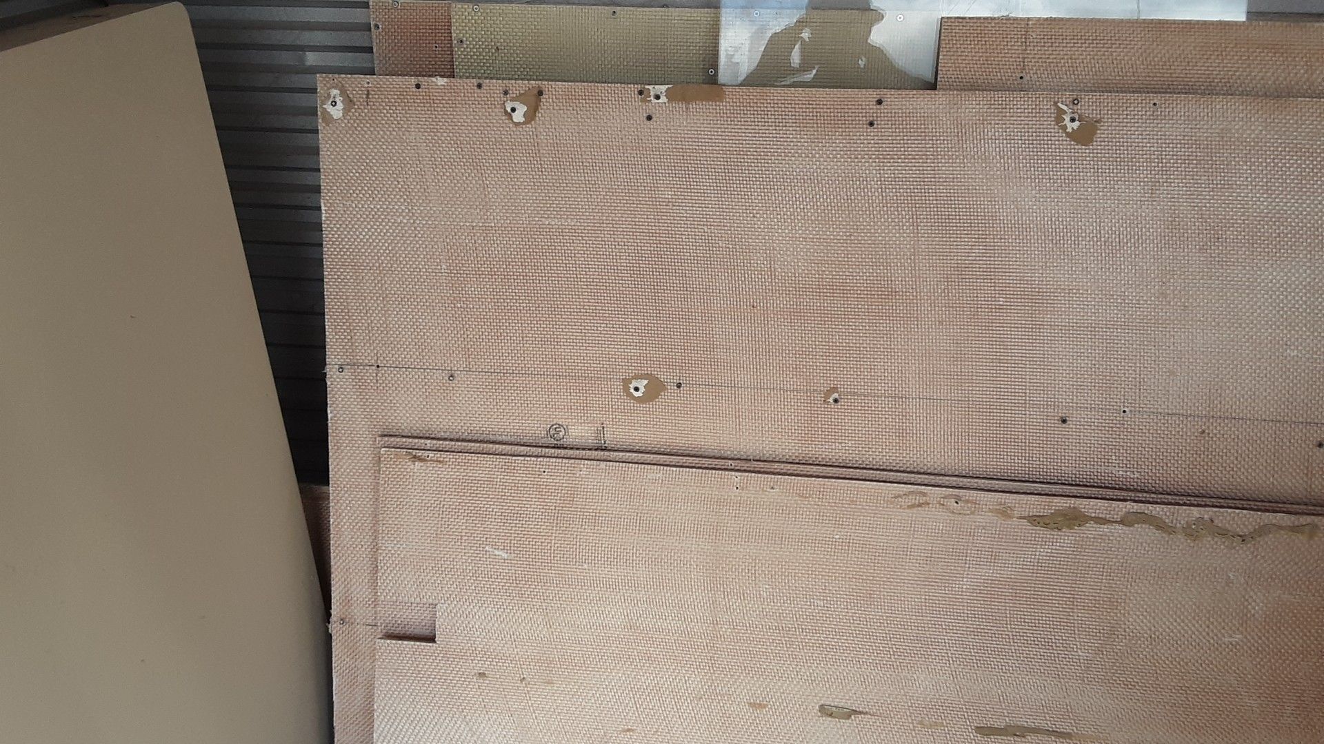 Bulletproof glass and Kevlar sheets