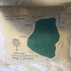 2 Michigan pillow (Zipper Wash)