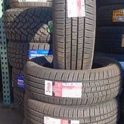4 New Tires Installed/ 4 Llantas Nuevas Instaladas 205/60/16 Atlas Tires