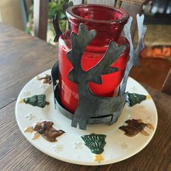 Reindeer Candle Holder