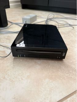 Nintendo Wii Black Backwards compatible
