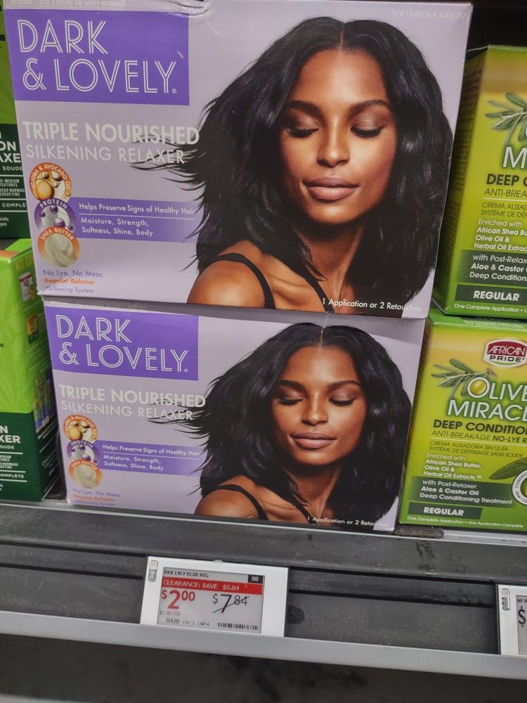 Dark&Lovely Triple Nourished Silking Relaxer