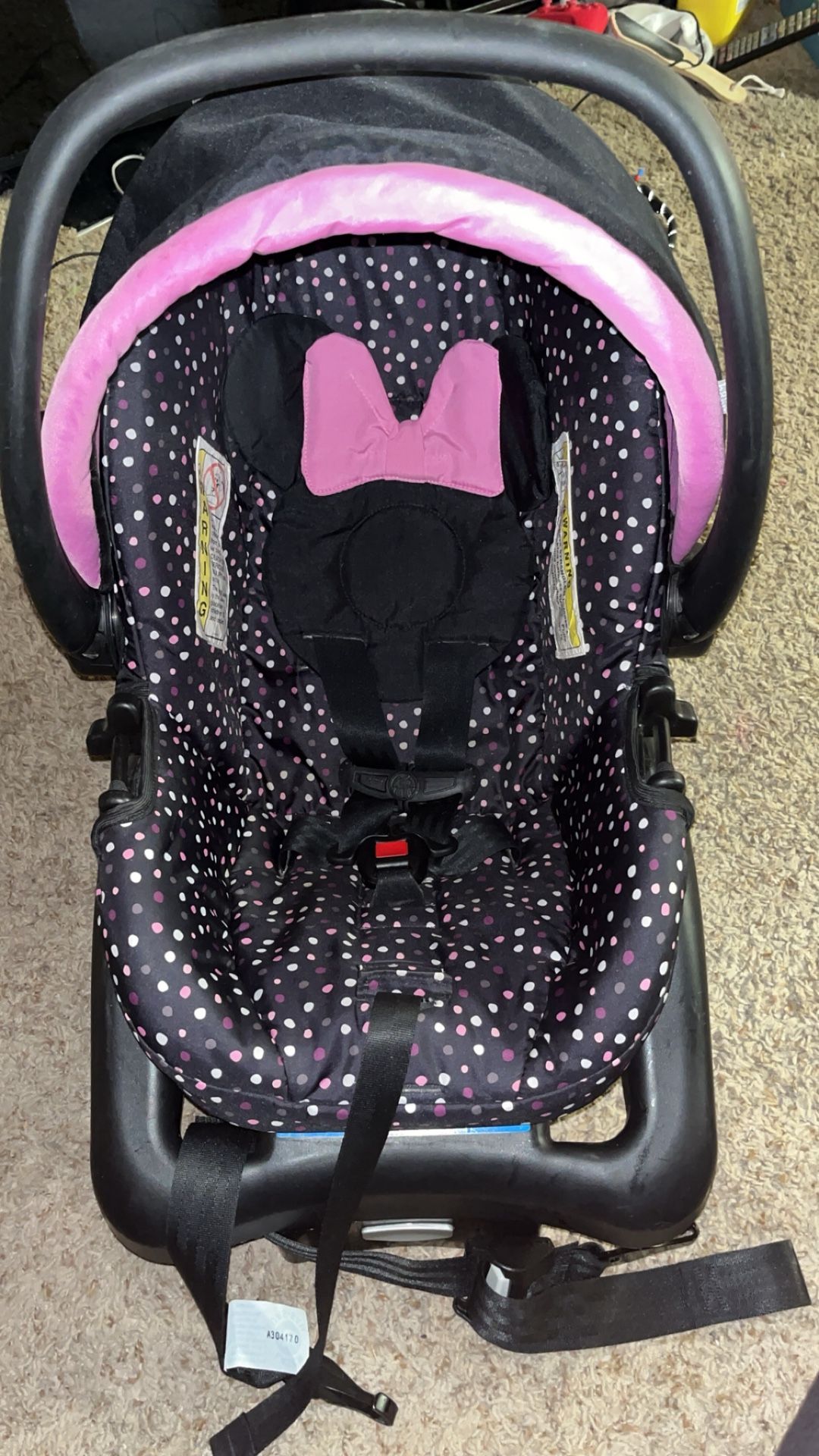 Minnie Mouse Car Seat