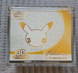 Pokemon Center 30th Anniversary ETB