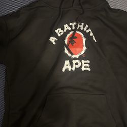 Bape hoodie Size L