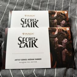Magic the gathering   Secret lair Kieran Yanner foil  Mtg 