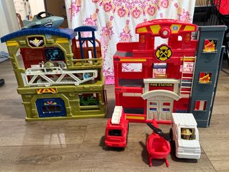 Fire Station & other play set