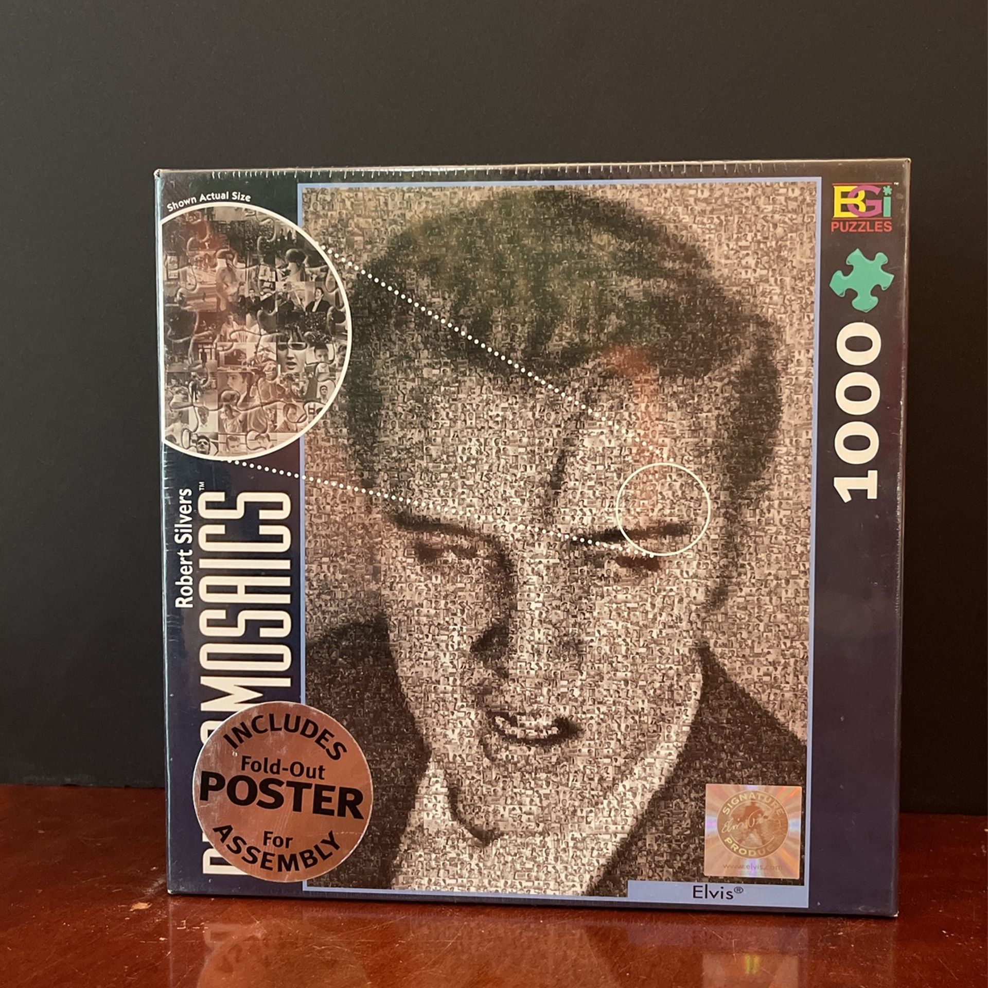 Elvis Presley Photomosaic Puzzle