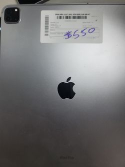 I0ad pro 12.9" m2 6th Gen 128gb