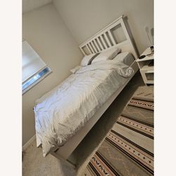 IKEA Hemnes Queen Bed frame With Slats 