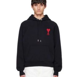 Large - New AMI Black Hoodie