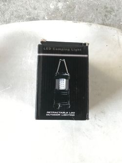 A camping light
