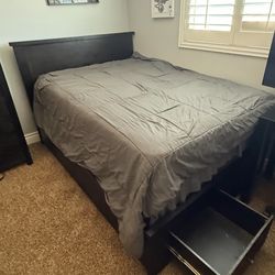 Full size bedroom frame