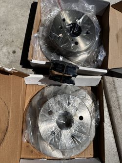 2007 Toyota Camry Back Brake And Rotors 