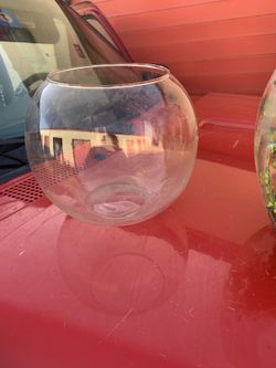 Clear Glass Multipurpose Bowl Fish Punch Terrarium