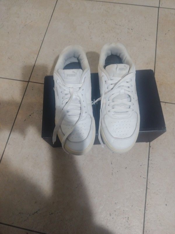 Puma  Ralph Simpson Vulc White Leather Size .10/5