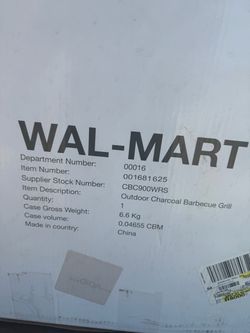 Outdoor Charcoal Barbecue Grill CBC900WRS