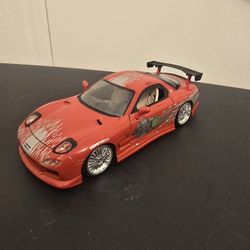 Fast And Furious Mazda RX7 Jada Toy 1:24