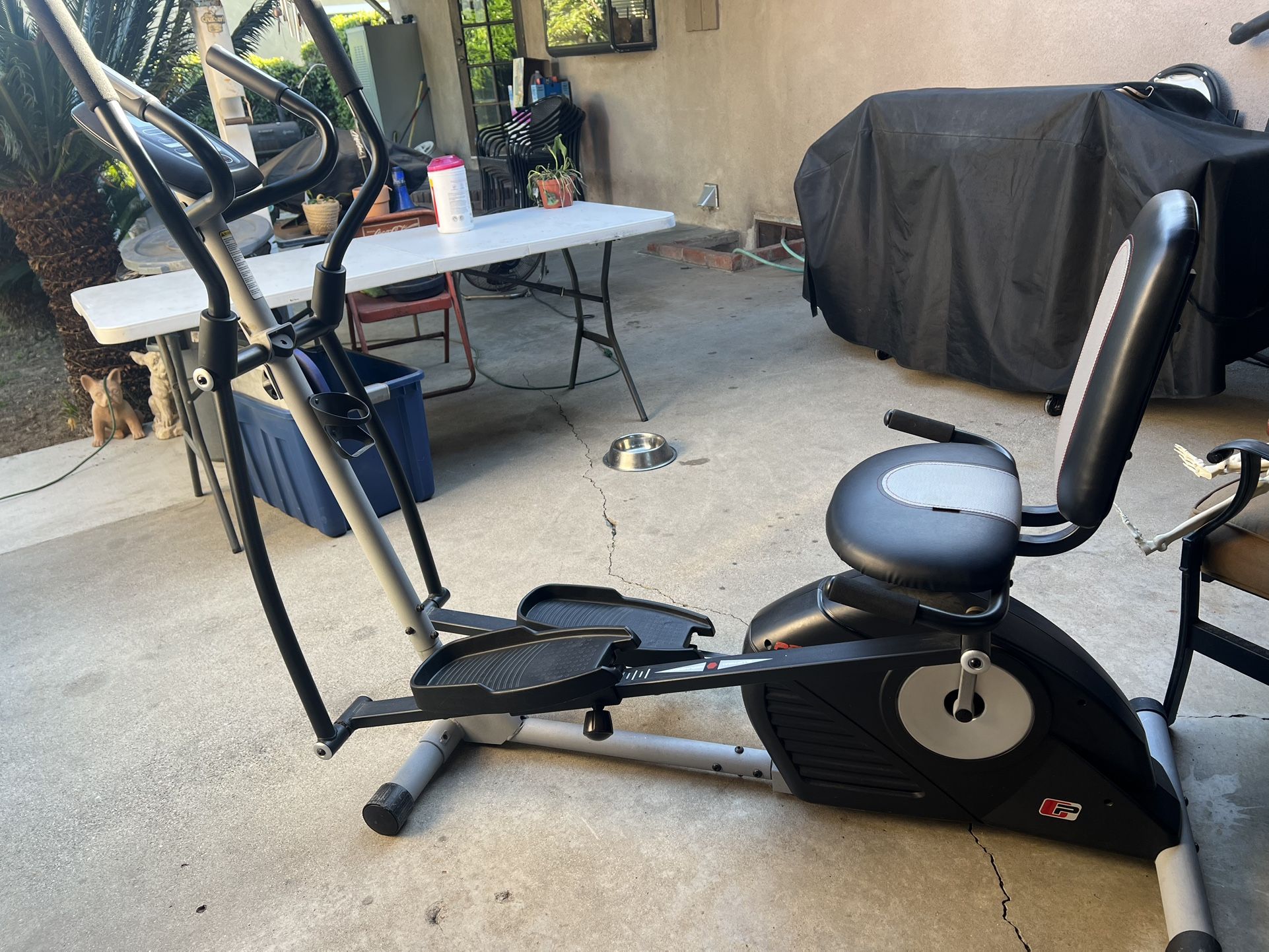 Pro-Form Hybrid Trainer Elliptical And Recumbent Bike