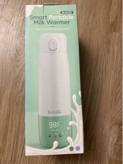 Portable Bottle Warmer for Travel,Portable Milk Warmer for Baby-12oz Ceramic Heater Heating,Fast Charging & Cordless Portable Baby Bottle Warmer -Dual