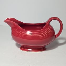 Fiestaware Scarlet Gravy Boat