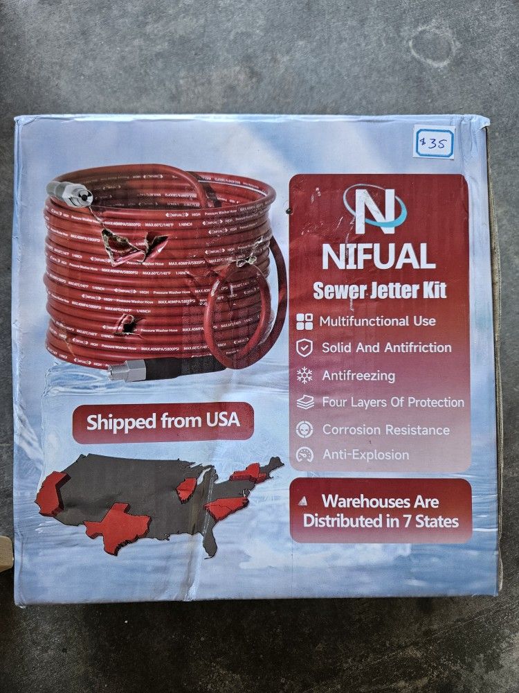New Sewer Jetter Kit