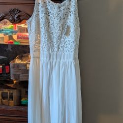 White Dress New With Tags Size 8