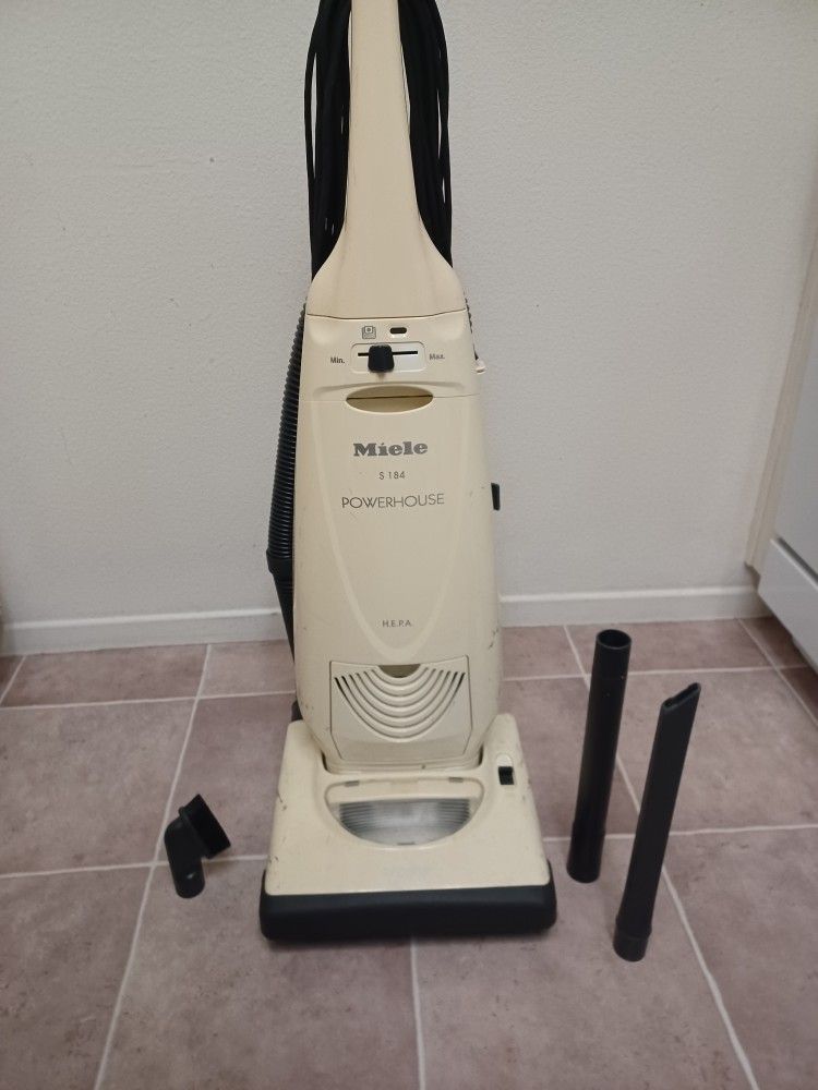 Miele S184 Powerhouse Vacuum w All Attachments